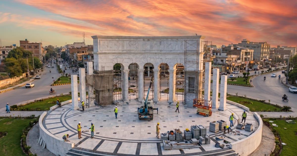 Marka-i-Haq Monument Near Completion in Rawalpindi 🇵🇰🏛️